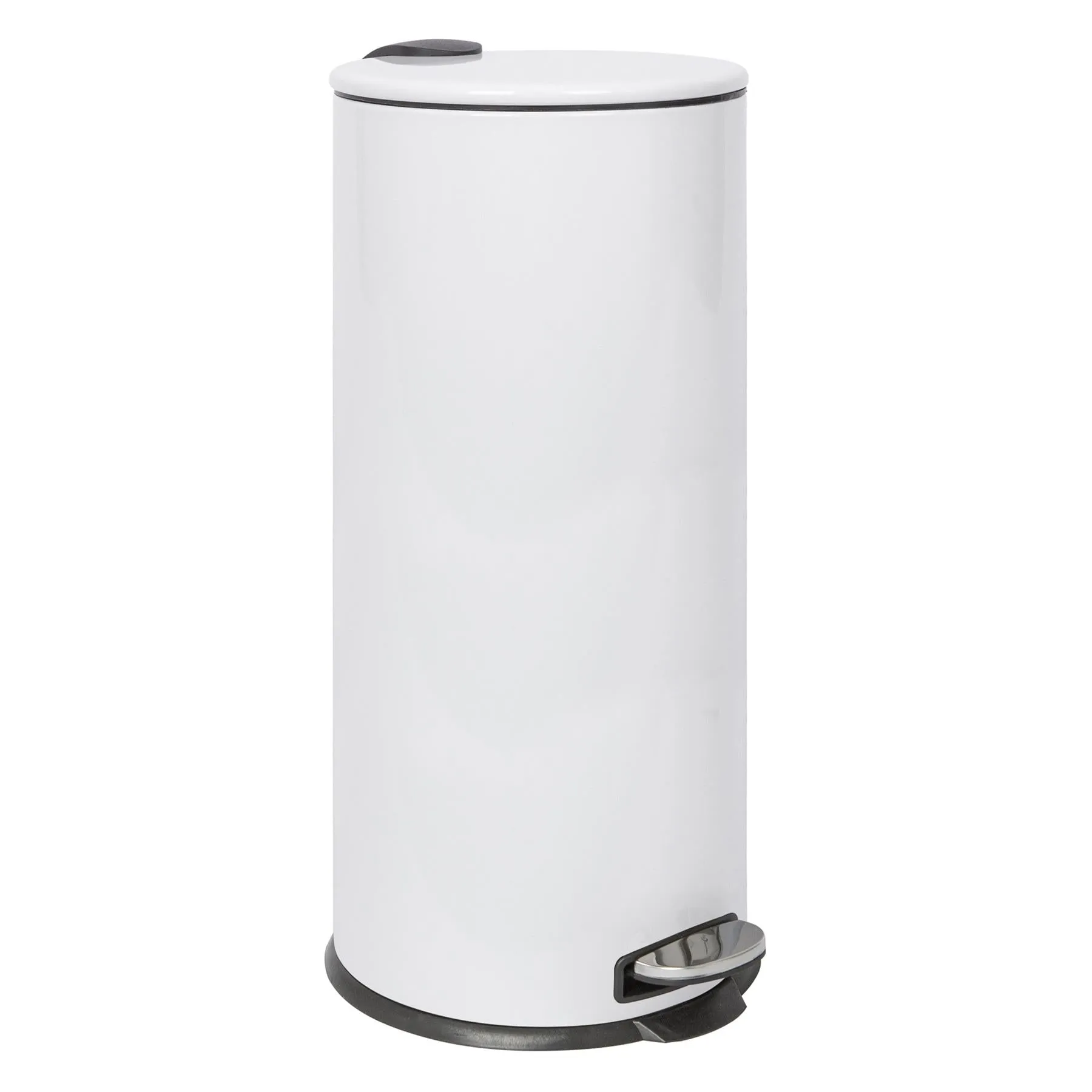 30L Round Stainless Steel Kitchen Pedal Bin - By Harbour Housewares