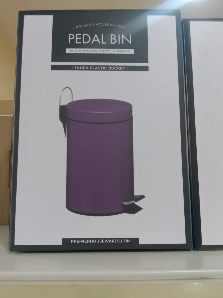 3L Pedal Bin - Purple