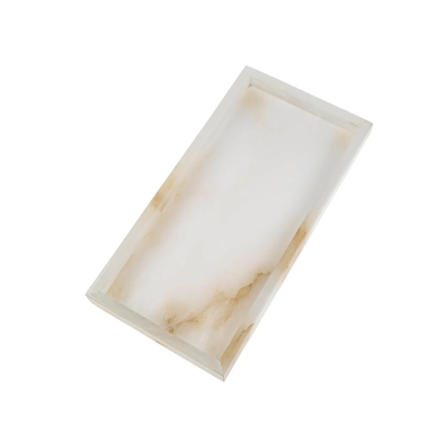 Alabaster Rectangular Tray