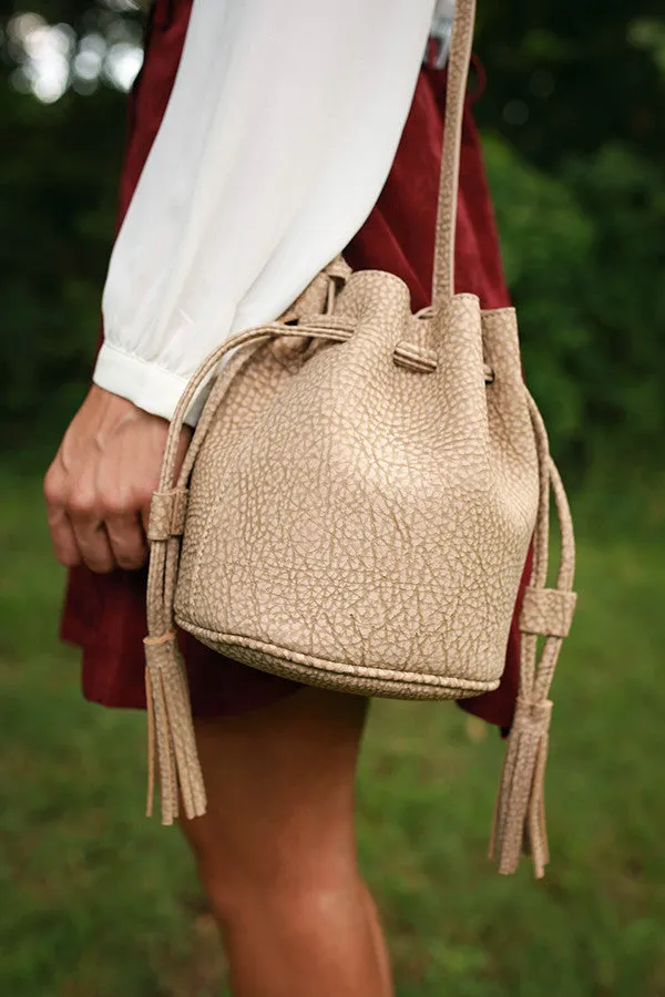 All About It Bucket Bag In Cream