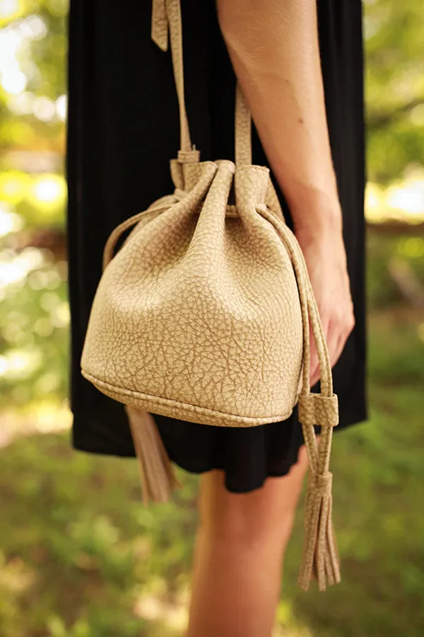 All About It Bucket Bag In Cream