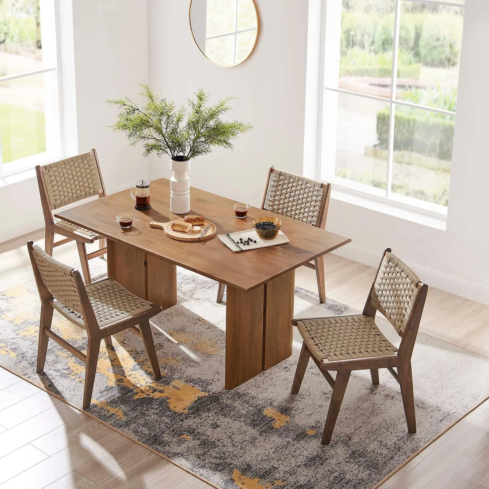 Amistad 60" Wood Dining Table by Modway