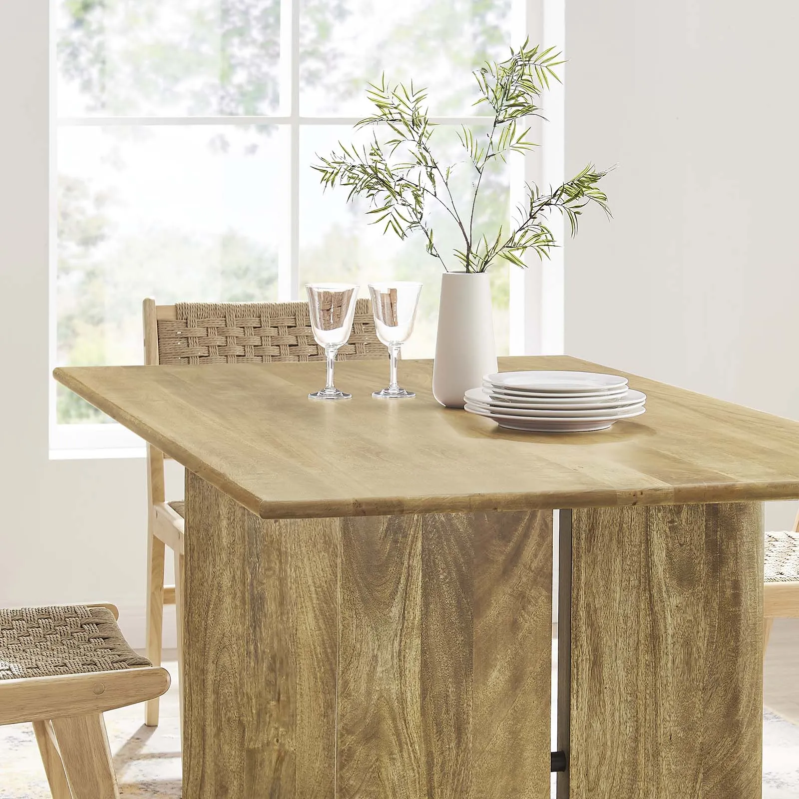 Amistad 60" Wood Dining Table by Modway