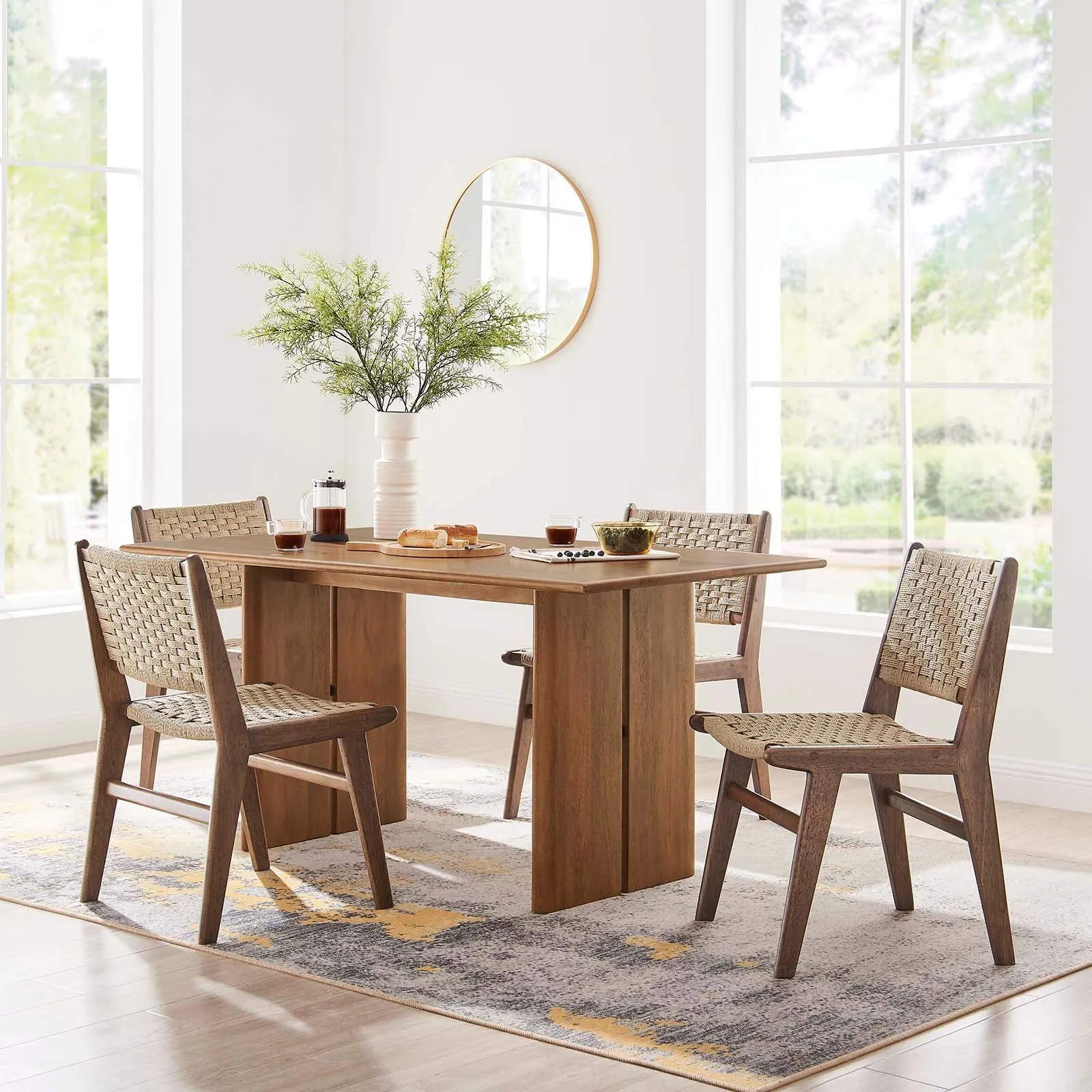 Amistad 60" Wood Dining Table by Modway