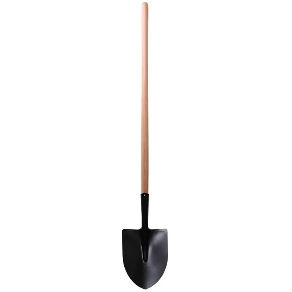 Anchor Pro Round Mouth Shovel Wooden Handle