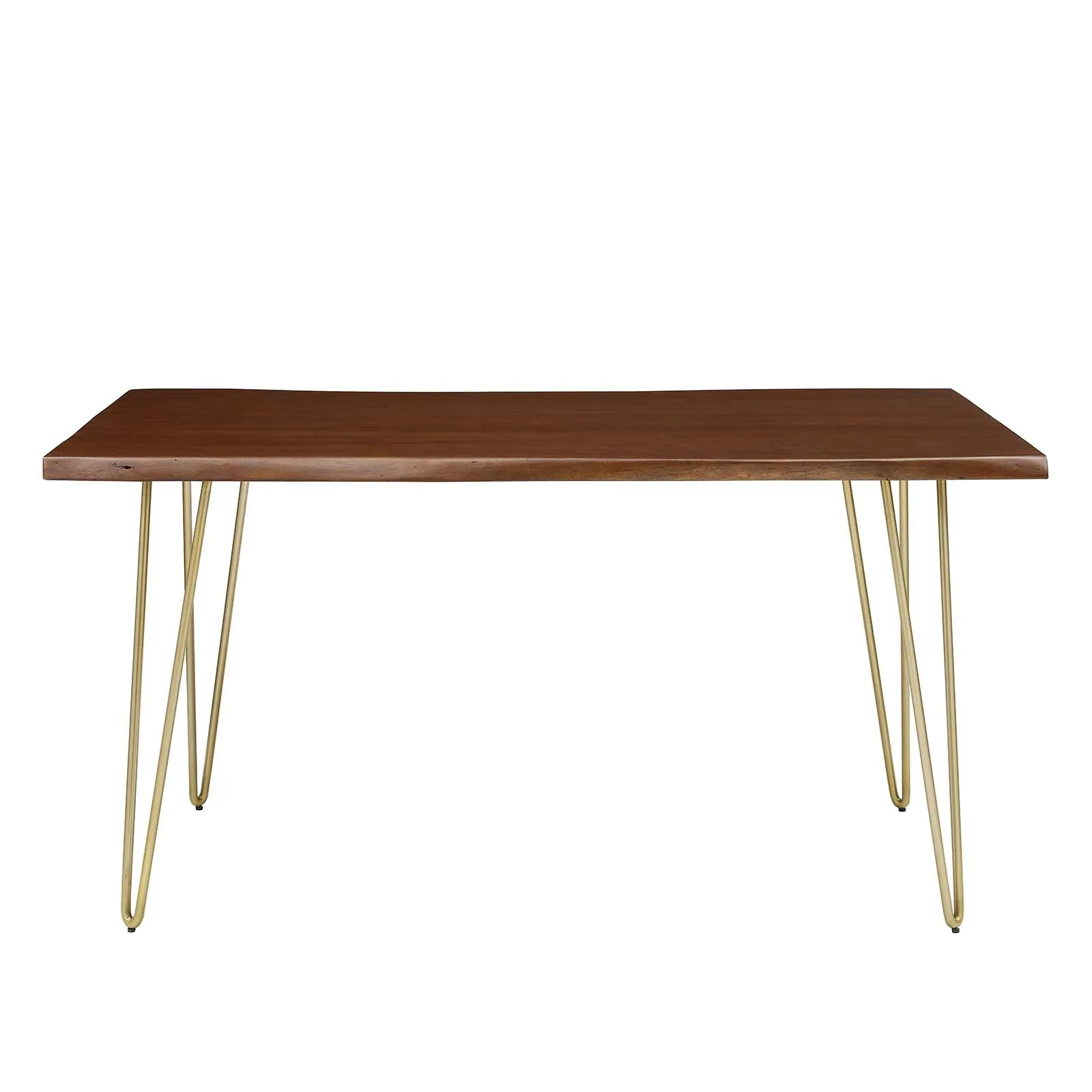 Ardor 60" Live Edge Acacia Wood Acacia Wood Dining Table by Modway