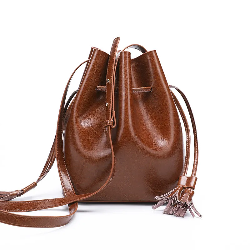 Bags For Women, Womens Leather Bag, Leather Crossbody Bag Women Handmade, Bucket Bag Handbag