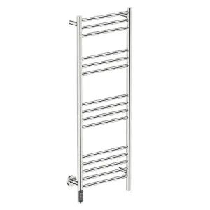 Bathroom Butler Natural 15 Bar Straight TDC Heated Towel Rail 430mm