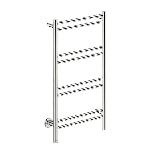 Bathroom Butler Natural 8 Bar Straight PTS Heated Towel Rail 500mm