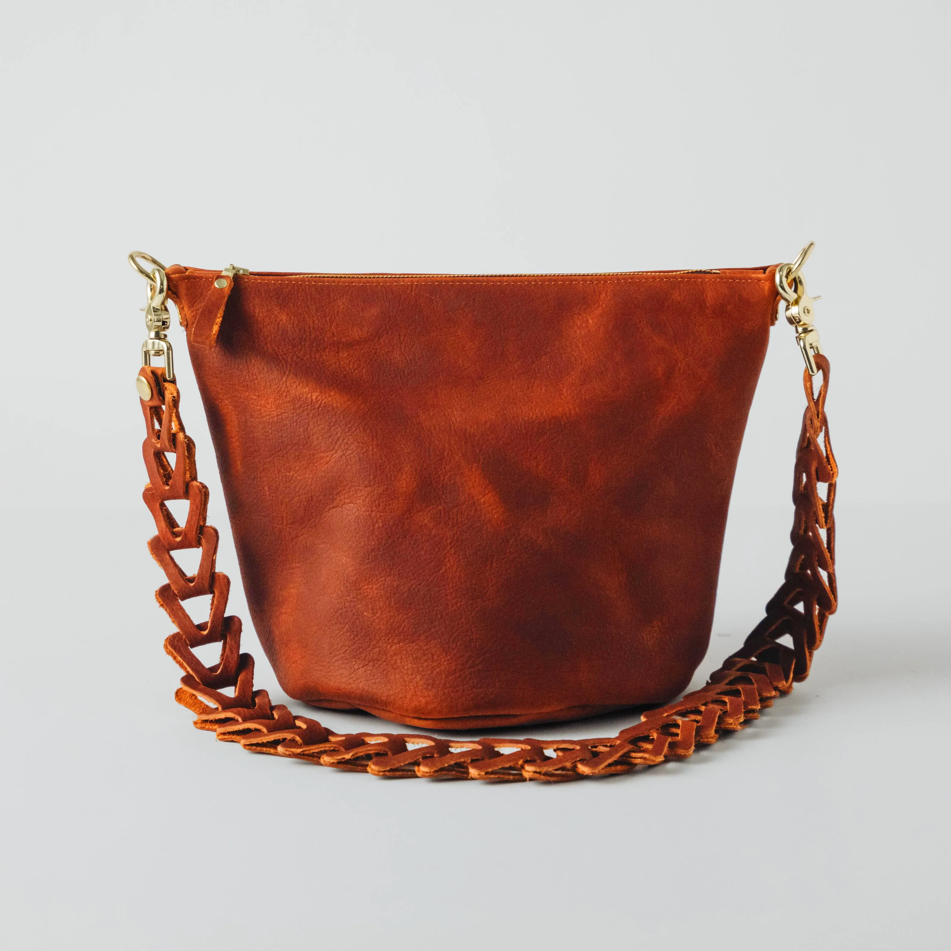 Brick Kodiak Zip-Top Bucket Bag