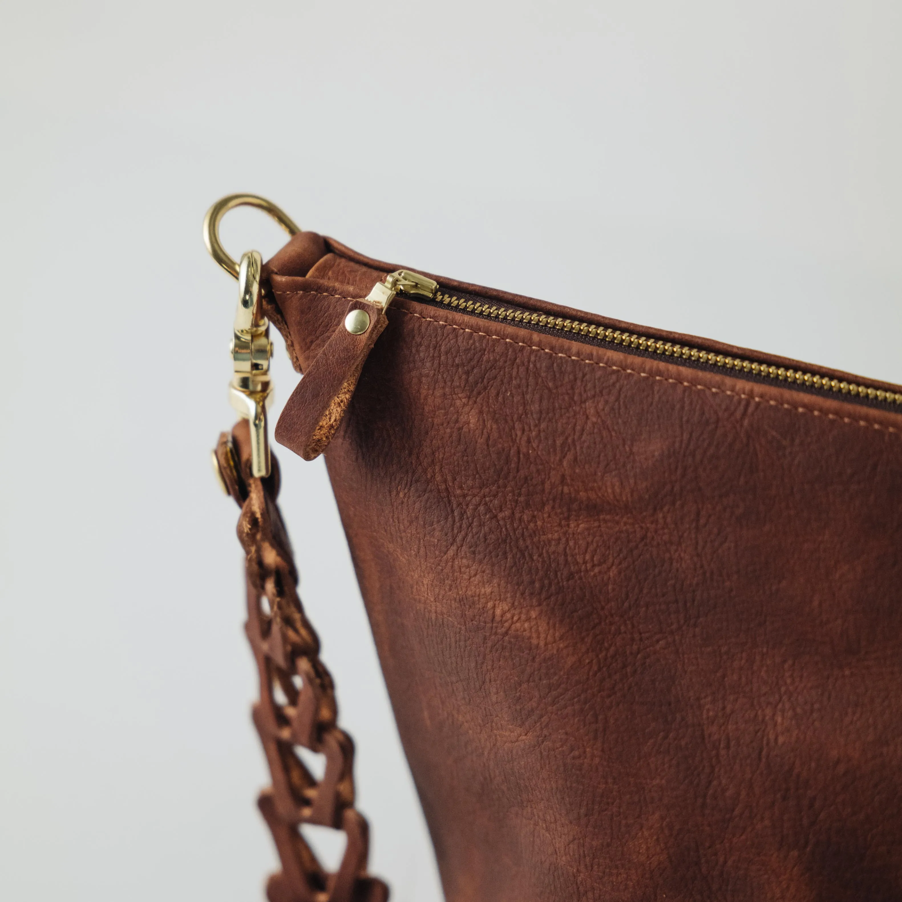 Brick Kodiak Zip-Top Bucket Bag