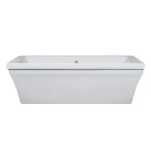 Cobra Cubo Cube Skirted Bath - White