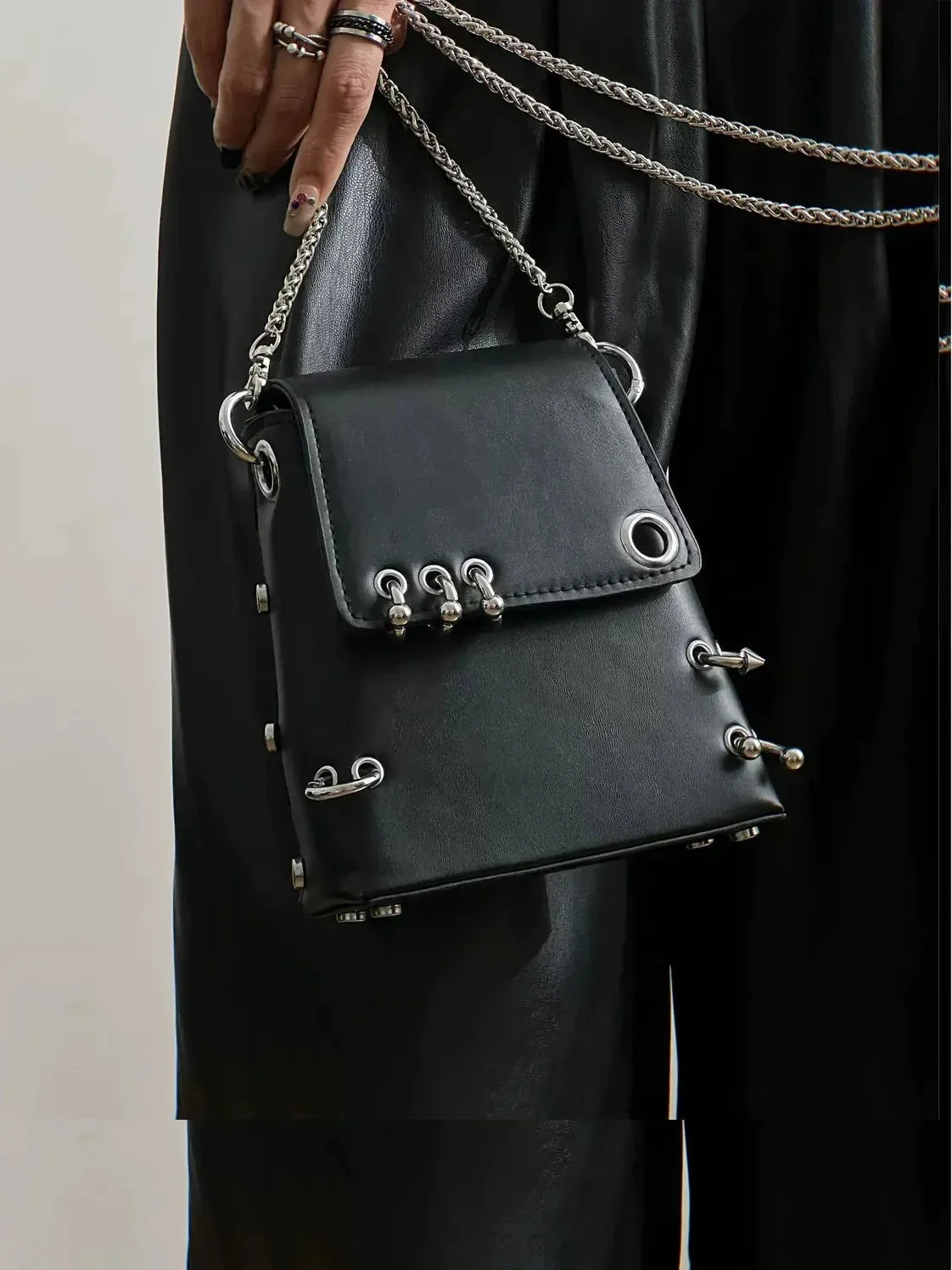 Dark Mobie Metal Harajuku Shoulder Gothic Bag