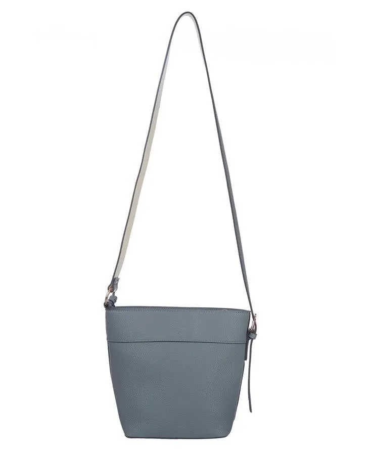 Drawstring Bucket Cross Body Bag