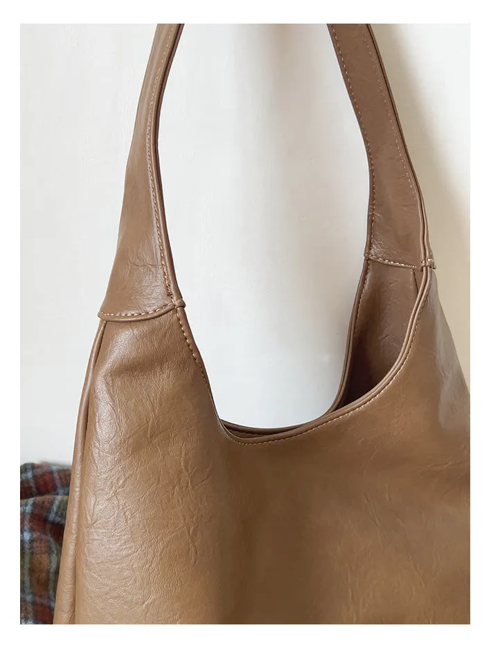 Elena Handbags Retro Hobo Shoulder Bag Everyday Work Bag