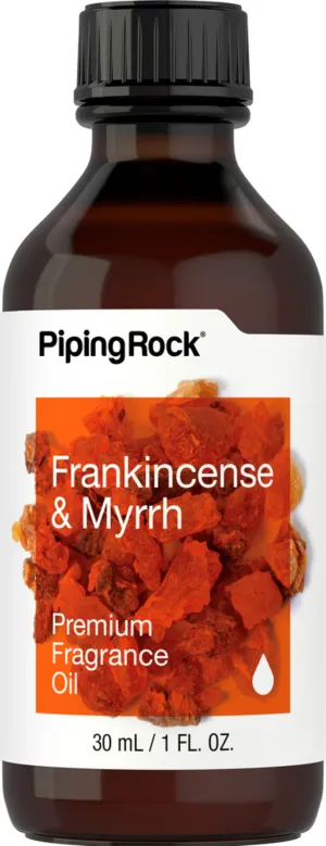 Frankincense & Myrrh Premium Fragrance Oil, 1 fl oz (30 mL) Dropper Bottle