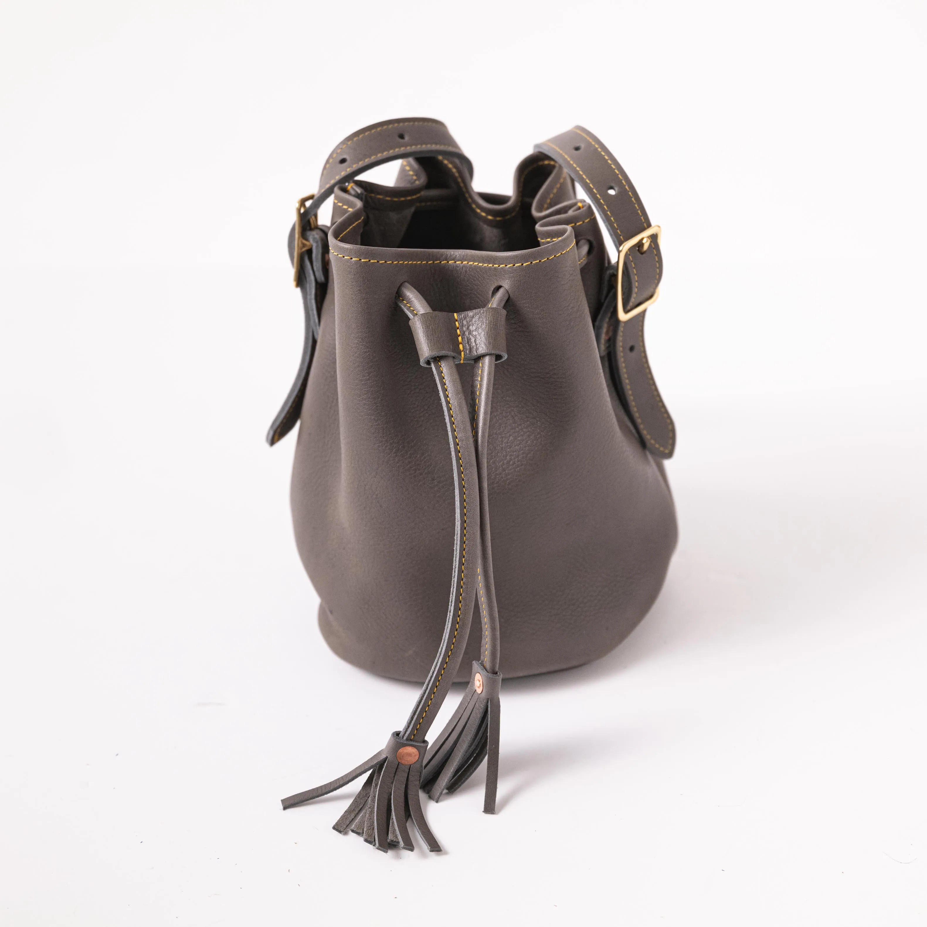 Grey Cypress Bucket Bag