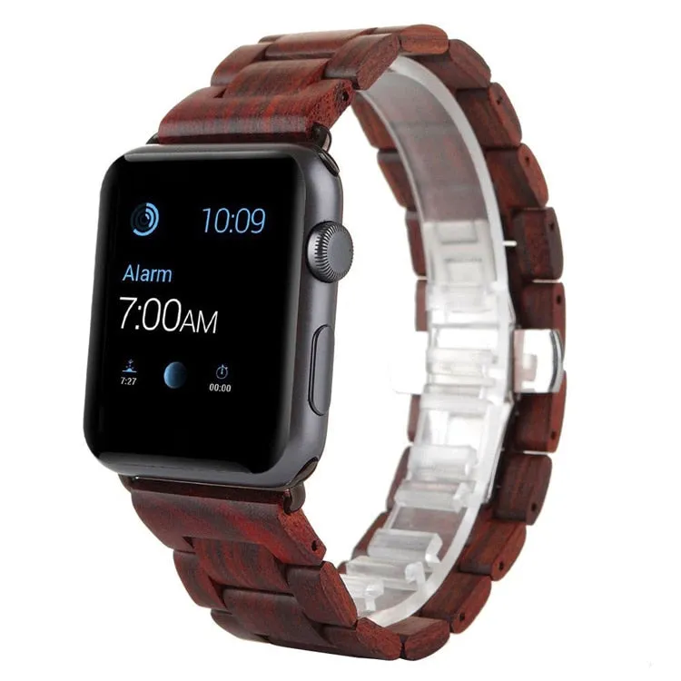 Handmade Premium Wooden Strap Band for Apple Watch