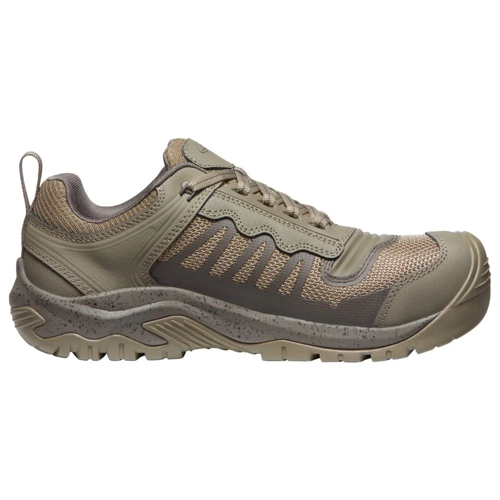 Keen Reno Men's Athletic Waterproof Composite Toe Work Shoe 1027115 - Brindle/Morel