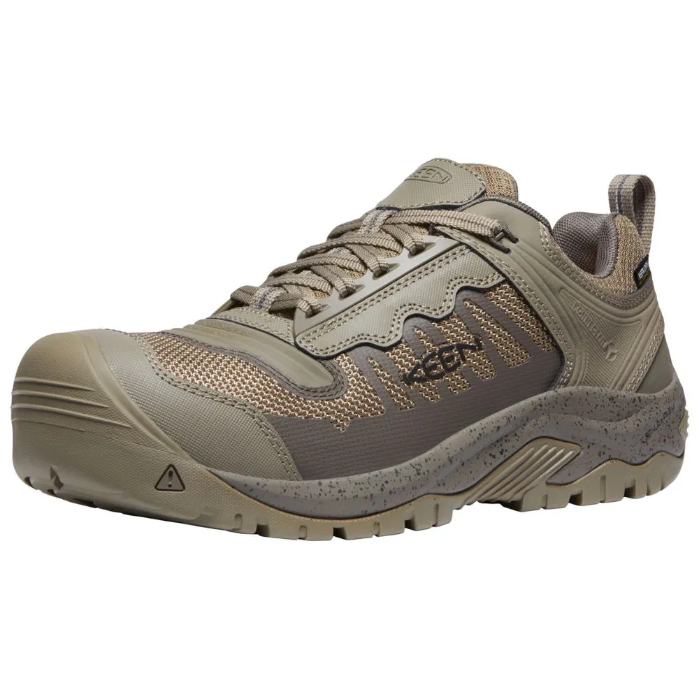 Keen Reno Men's Athletic Waterproof Composite Toe Work Shoe 1027115 - Brindle/Morel