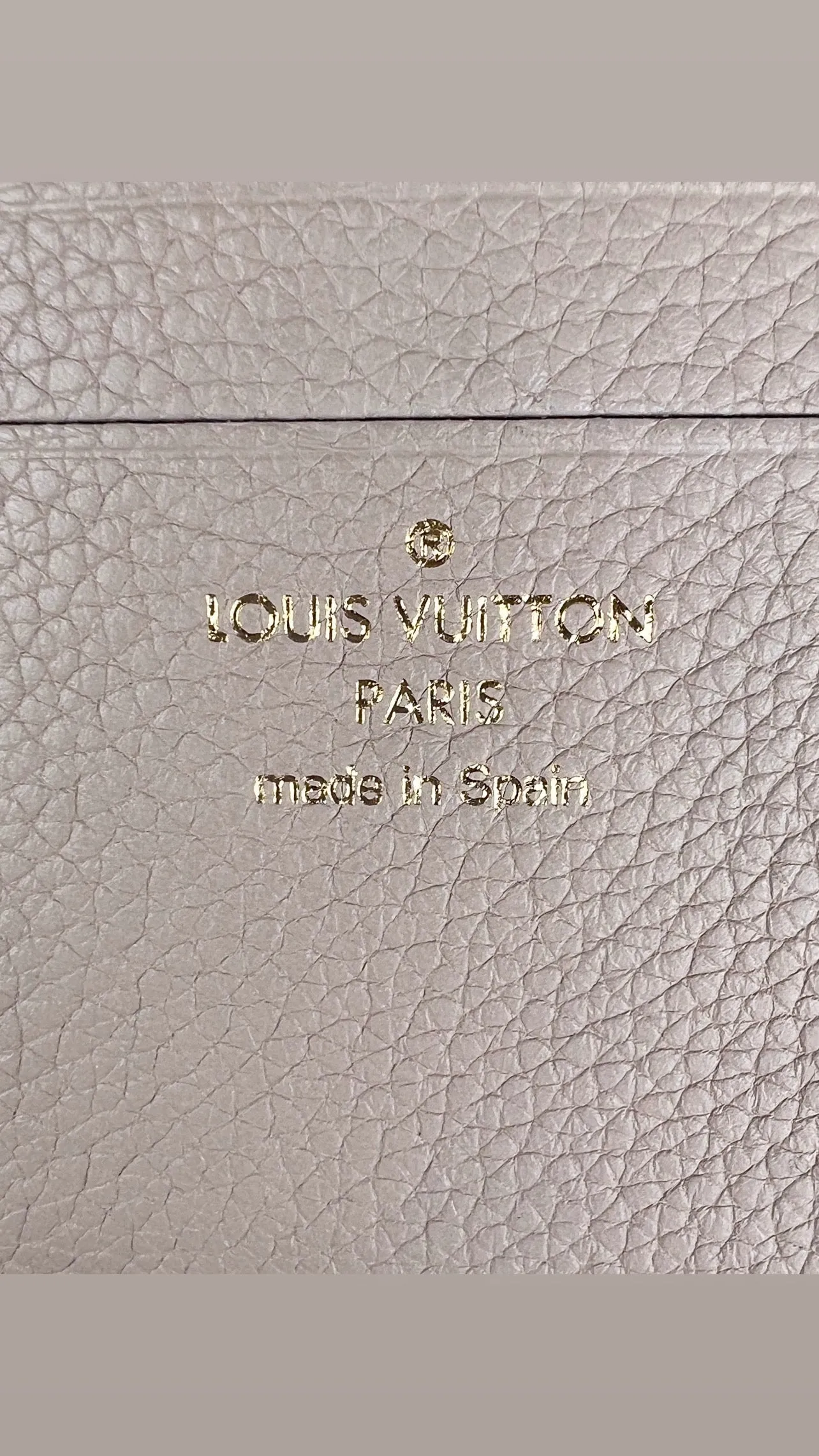 Louis Vuitton Nano Lockme Bucket bag , Greige Beige