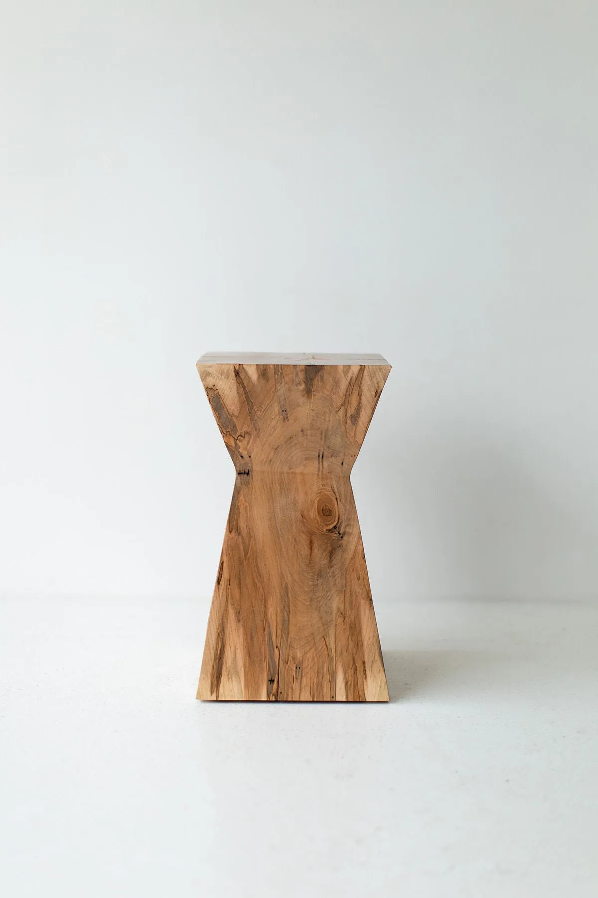 Natural Wood End Table - The Sol - 1524