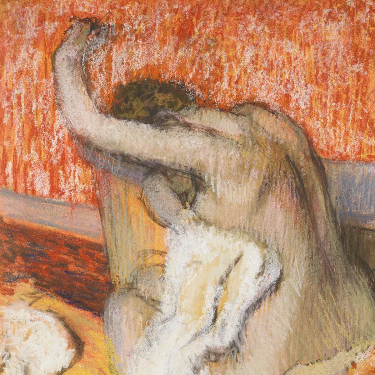 Print Board Edgar Degas, After the Bath