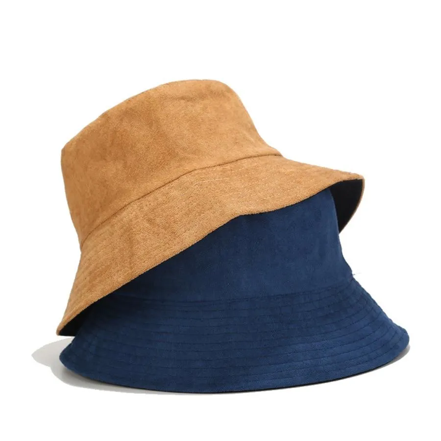 Suede Bucket Hat