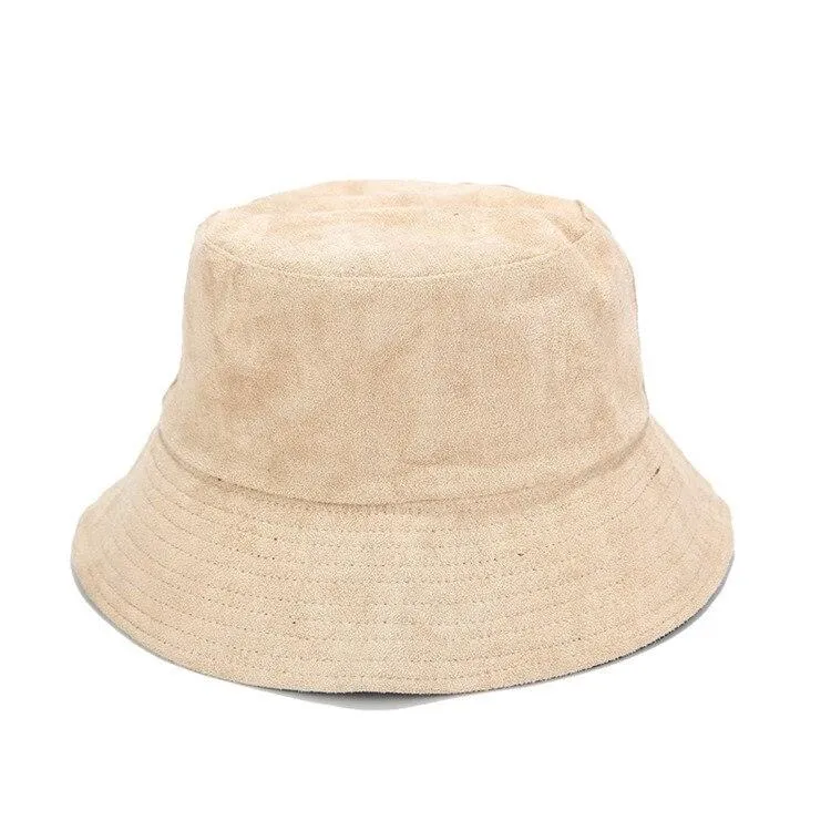 Suede Bucket Hat