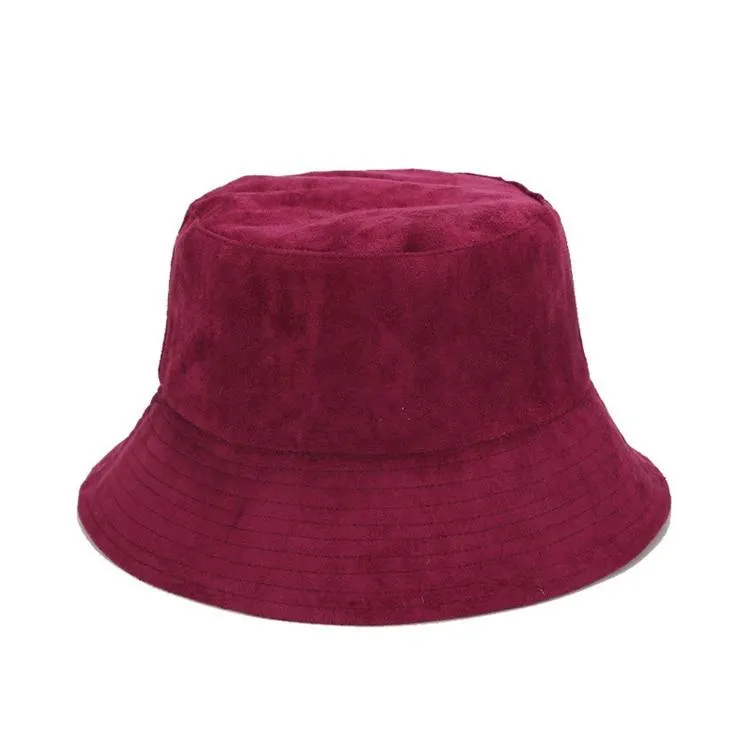 Suede Bucket Hat