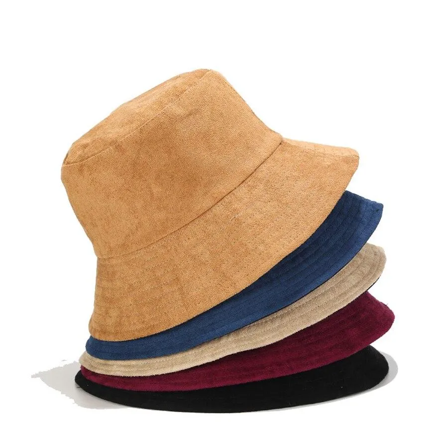 Suede Bucket Hat