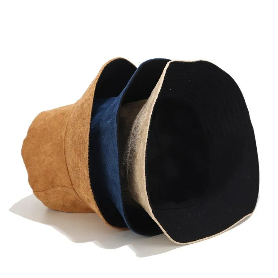 Suede Bucket Hat