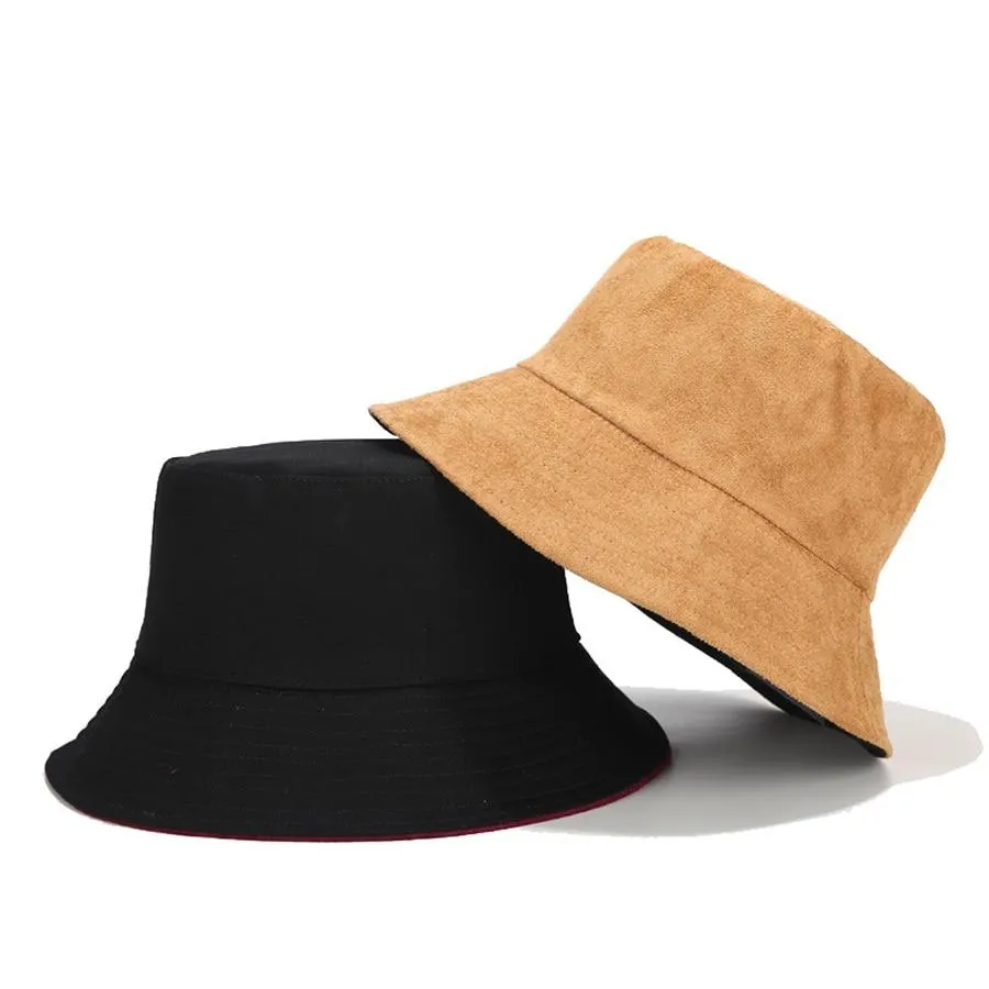 Suede Bucket Hat