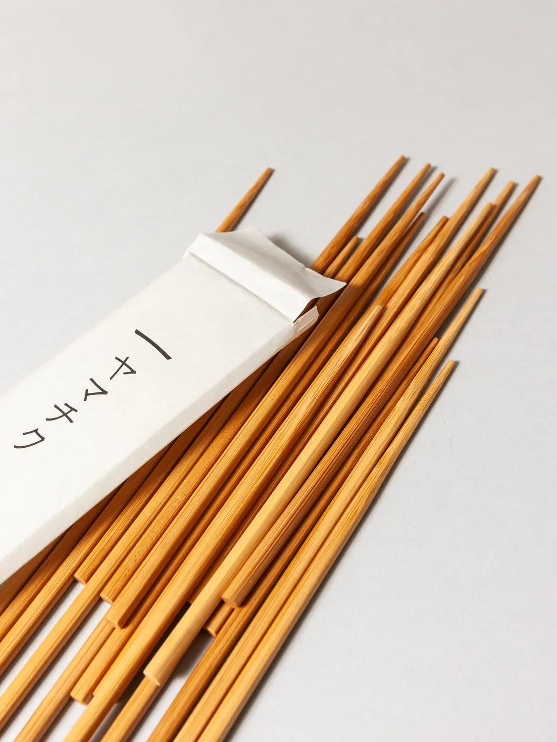 Susu Bamboo Chopstick Set - Natural, Pack of 10