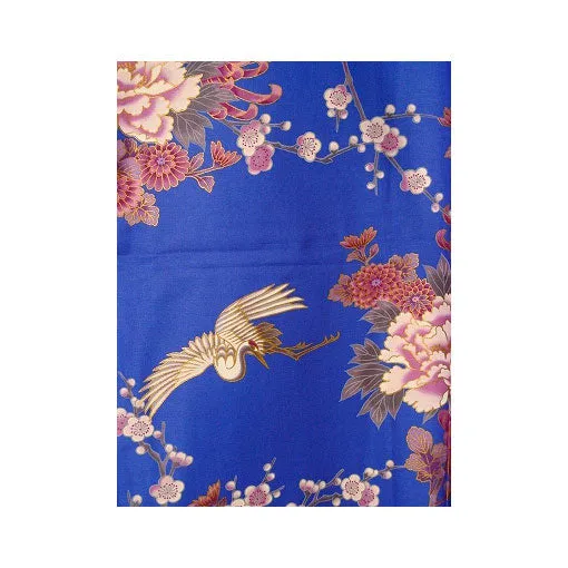 Women's Kimono: Flying Crane & Peony