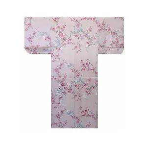 Women's Kimono: Plum & Crane (Polyester)