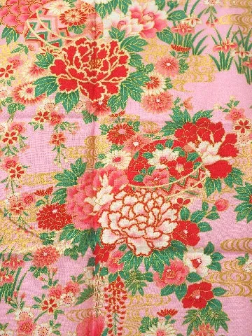 Women's Yukata: Ball with Peony