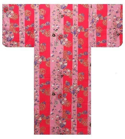 Women's Yukata: Geisha, beauty on stripes